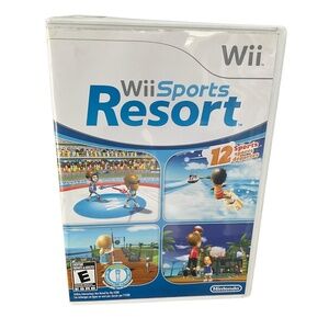 Wii Sports Resort (Nintendo Wii, 2009) And  Manual